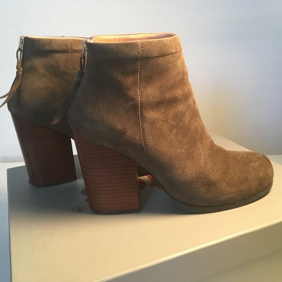 Kixters Taupe Suede Zaza Booties - Picture 4 of 4